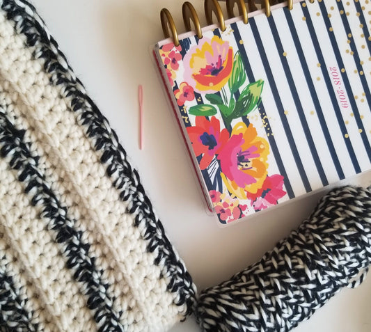 Autumn Aura Scarf Flatlay||||