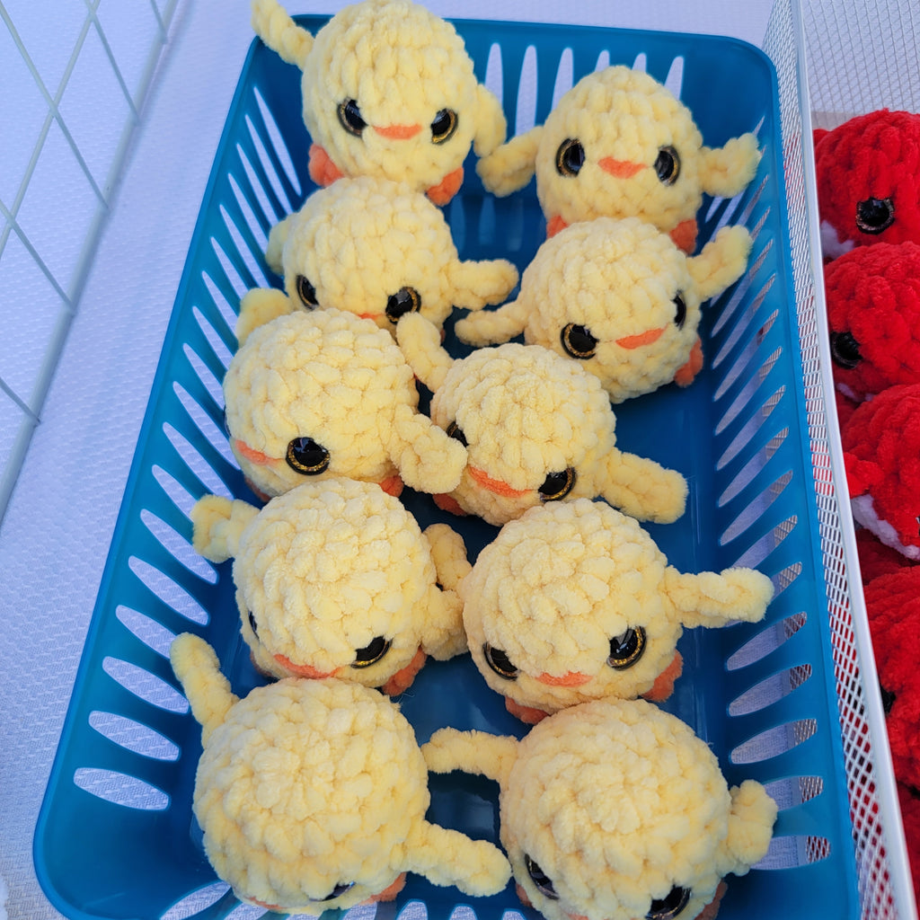 Mini bird plushie