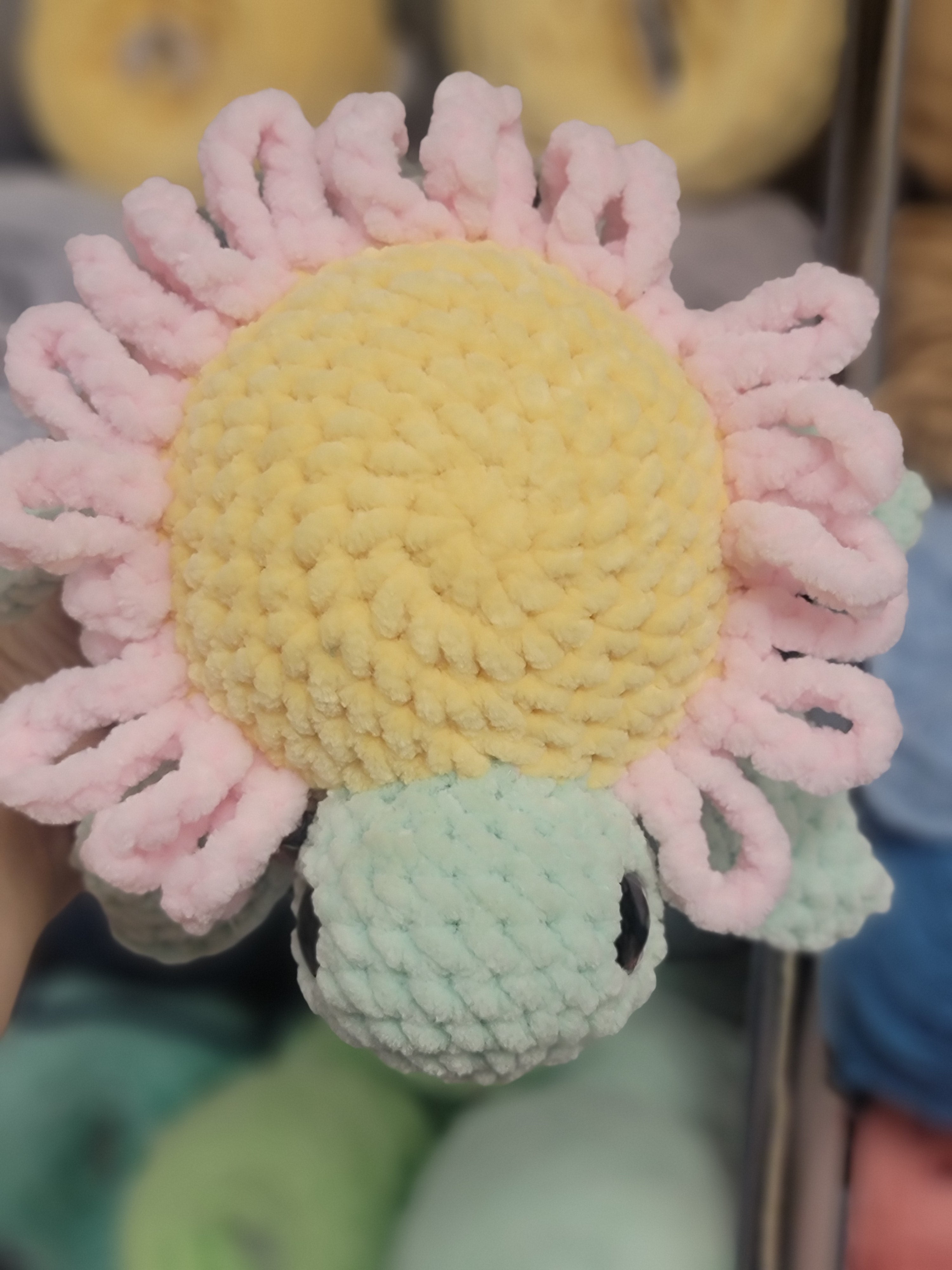 Pink Daisy Turtle